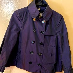Burberry London Crop trench jacket